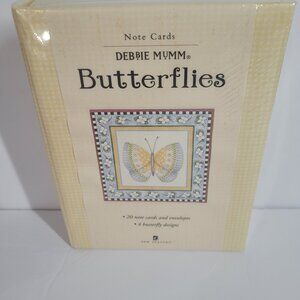 Debbie Mumm Butterflies 20 Note Cards & Envelopes Box-sealed